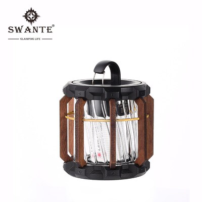 Swamte户外露营灯ML4野营灯氛围灯罩巡夜灯罩玻璃帐篷灯黑.狗ML4