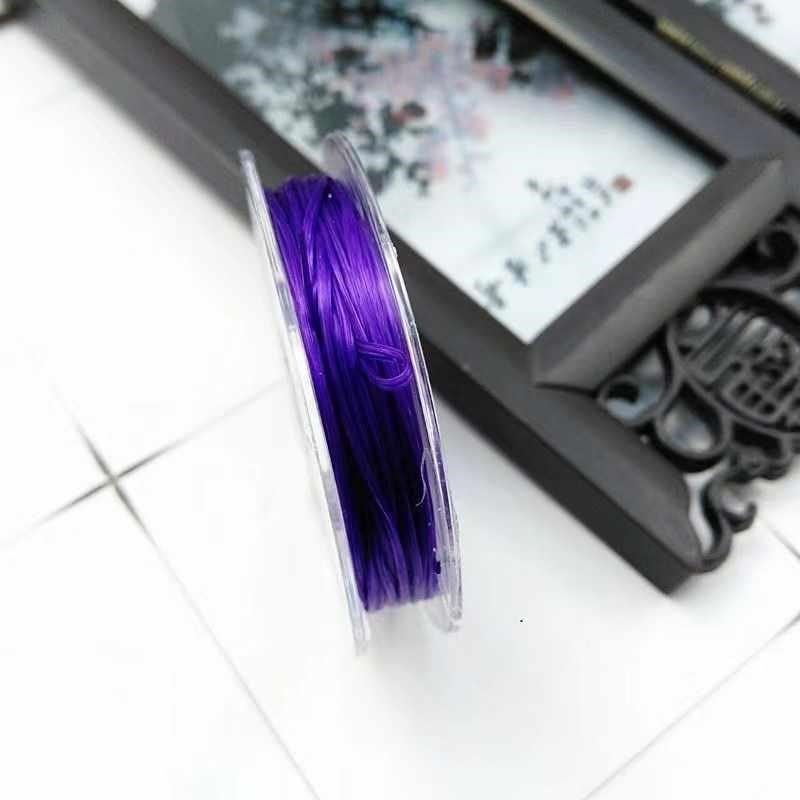 超唯珠宝水晶手串绳弹力线耐y磨手工编织玉线穿珠子的皮筋新品