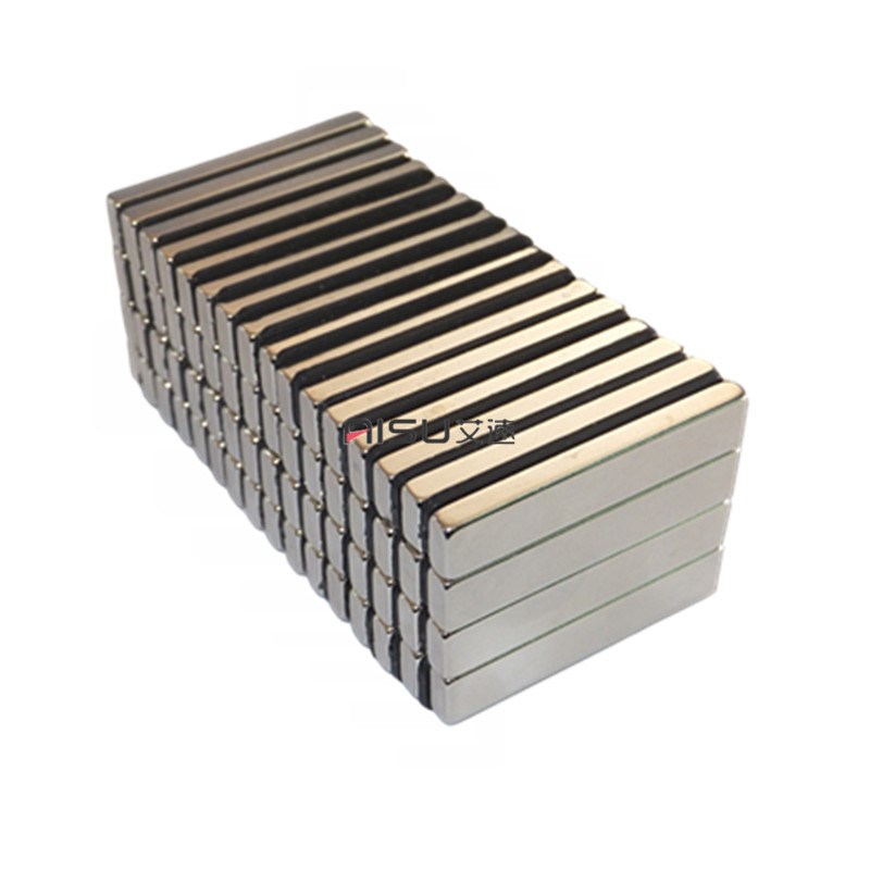 艾速长方形50*10*5MM磁铁吸铁石强磁钕铁硼方块条型50X10X5MM