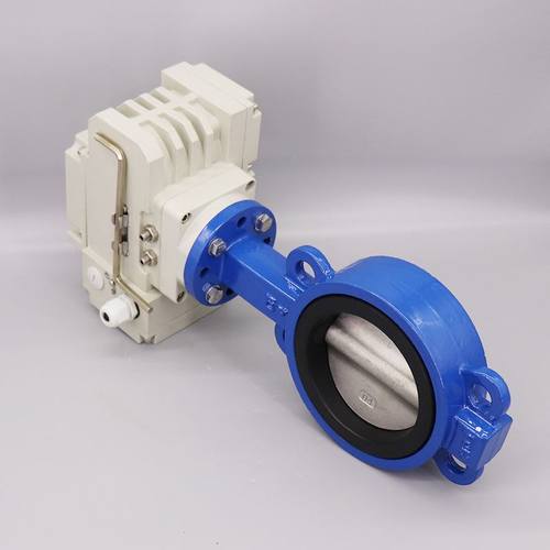 电动对夹式蝶阀D971X-16Q软密封切断蝶阀开关调节电动蝶阀不锈钢