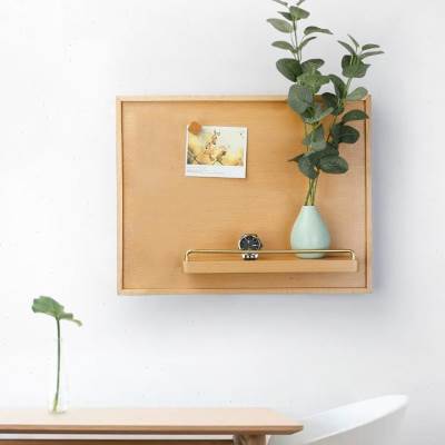 新品新品北欧g实木电表遮挡箱弱电闸开B关置物架配电盒多媒体箱u.