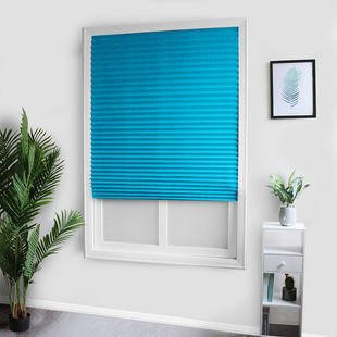 Blinds Room Curtains Adhesive Pleated Self Living 新品