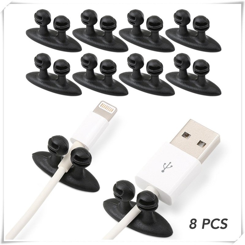 8pcs Car styling data line placement Clip Auto parts for AC