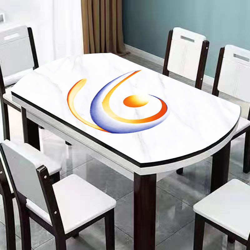 餐桌桌布防水防油椭圆形pvc软玻璃圆形折叠桌两用桌硅胶免洗桌垫,居家布艺,桌布,淘宝优惠券,粉丝福利购,淘宝优惠卷