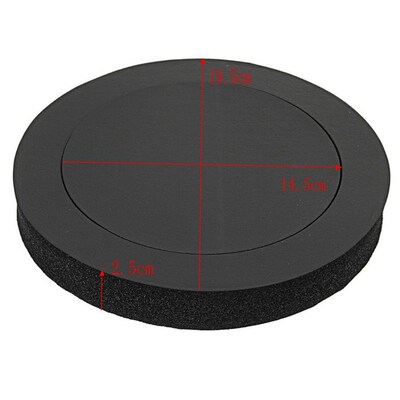 4PCS Car Universal Speaker Insulation Ring Soundproof Cotton