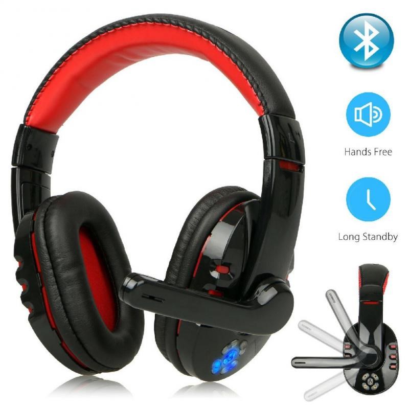 Wireless Headphones Stereo-Gaming Bluetooth Foldable with Mi