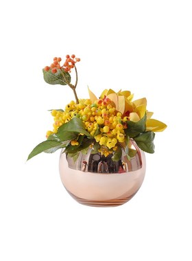 假花仿真花摆件客厅餐桌花艺套装室内盆栽小清新桌面轻奢北欧摆设