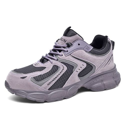 轻便女士冬季加绒劳保鞋钢头女款四季透气防砸钢包头新款女式软底