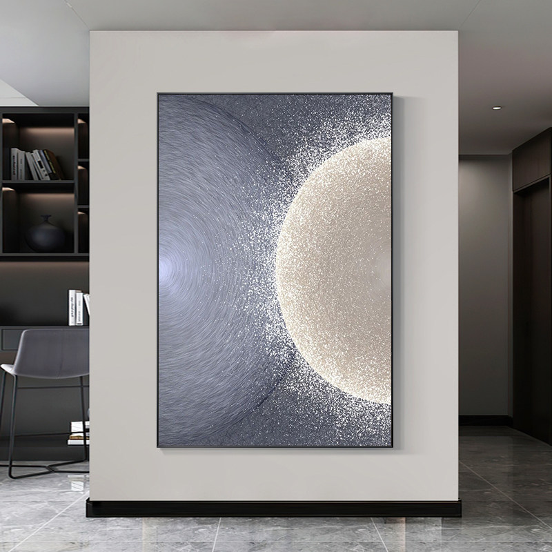 现货星空极简客厅装n饰画沙发背景墙高档抽象挂画现代轻奢落地大