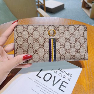 轻薄折叠小钱包女士2022新款超薄卡包设计感小众网红爆款长款高级