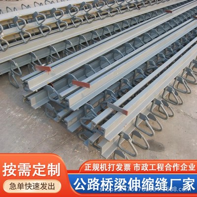 公路桥梁伸缩缝F80型C40型E型160型梳齿板伸缩缝国标公路橡胶支座