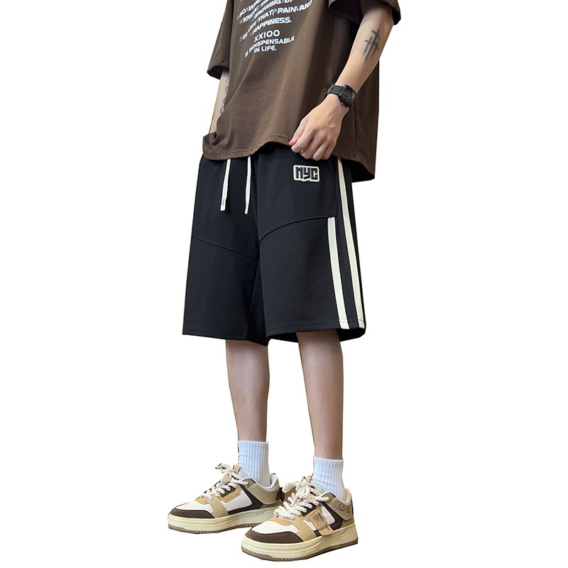 青少年夏季薄款短裤外穿13岁男孩初中学生15大童运动休闲五分裤子