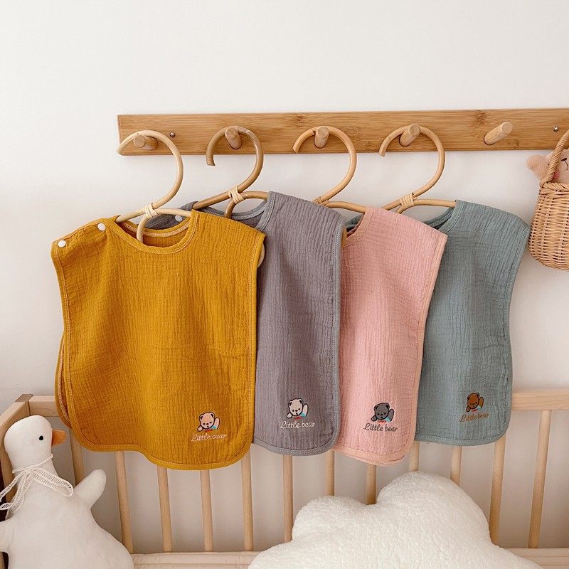 宝宝口水巾纯棉a类纱布儿童辅食饭兜围嘴围脖兜女孩可爱洗漱毛巾,婴童用品,口水巾,淘宝优惠券,粉丝福利购,淘宝优惠卷