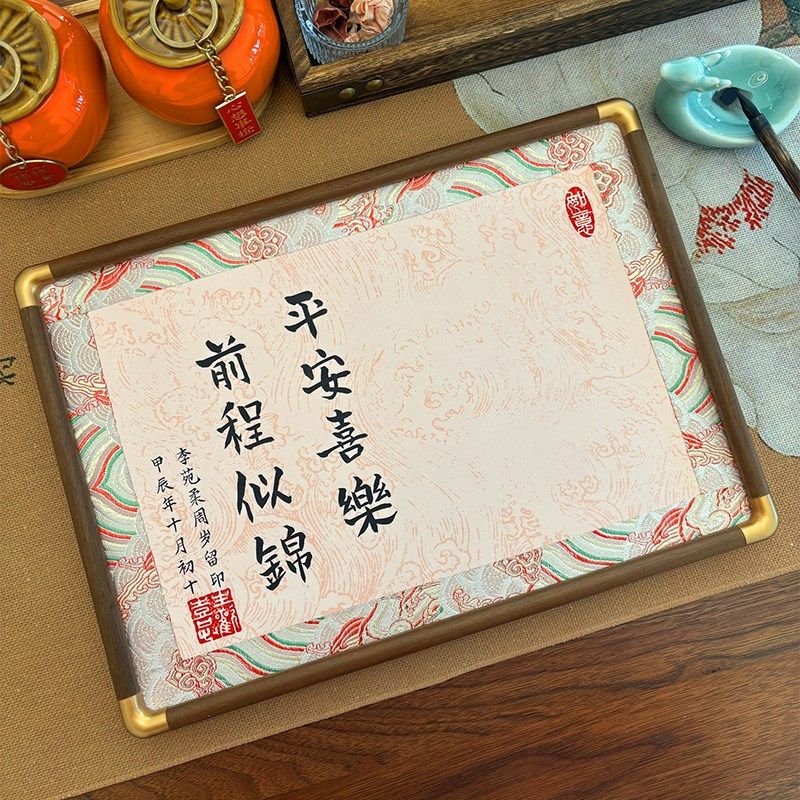 手足脚印宝宝纪念品女宝宝脚印留念满月手脚印百日纪念手脚印摆台