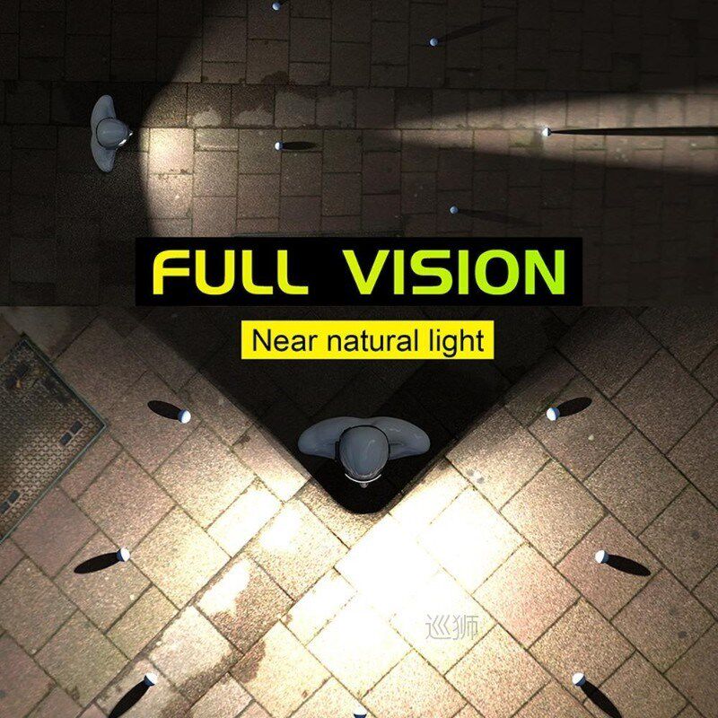40000LM Motion Sensor Headlight COB LED Headlamp with Built-