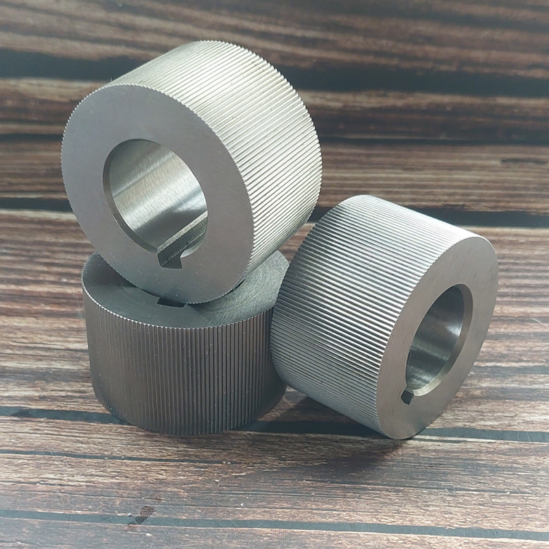 新品滚花轮三轴直纹滚花刀滚牙轮高强度滚丝轮三轮压花z轮花键滚