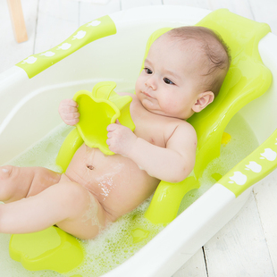 新生儿洗澡网兜儿童浴床婴儿洗澡架宝宝浴架洗澡盆支架Y沐浴架浴