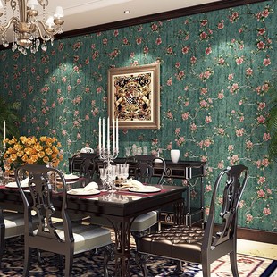 欧式精压花纹壁纸自粘防水防潮客厅卧室高级感墙纸卧室2024新款