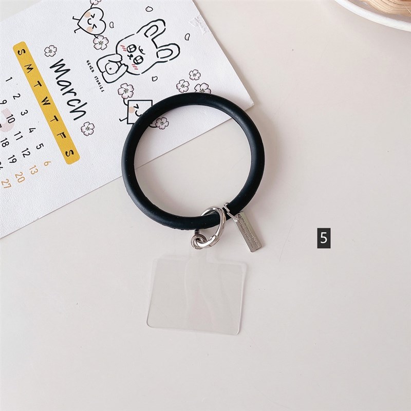 速发Mobile Phone Soft Silicone Lanyard Strap Anti-Lost Brace