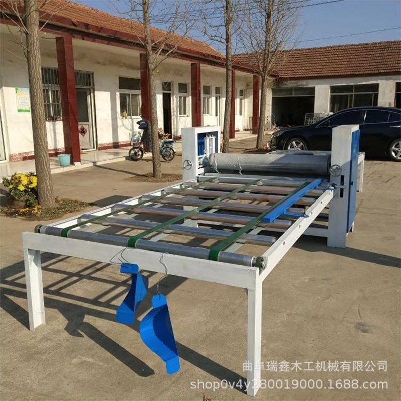 小型门板木门滚胶机省胶t集成墙板玻镁板涂胶机硬度适宜耐磨性好