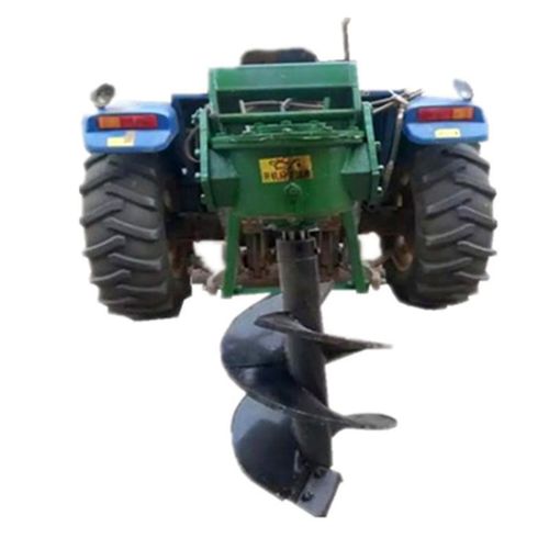 植树挖坑机钻冰大棚立柱挖窝电线杆打坑螺旋打眼机农田撒粪机厂家