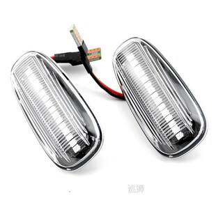 2pcs LED Dynamic Side Marker Turn Signal Blinker Flowing Wat