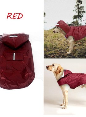 Reflective Dog Raincoat Rain Jacket Jumpsuit Waterproof Pet