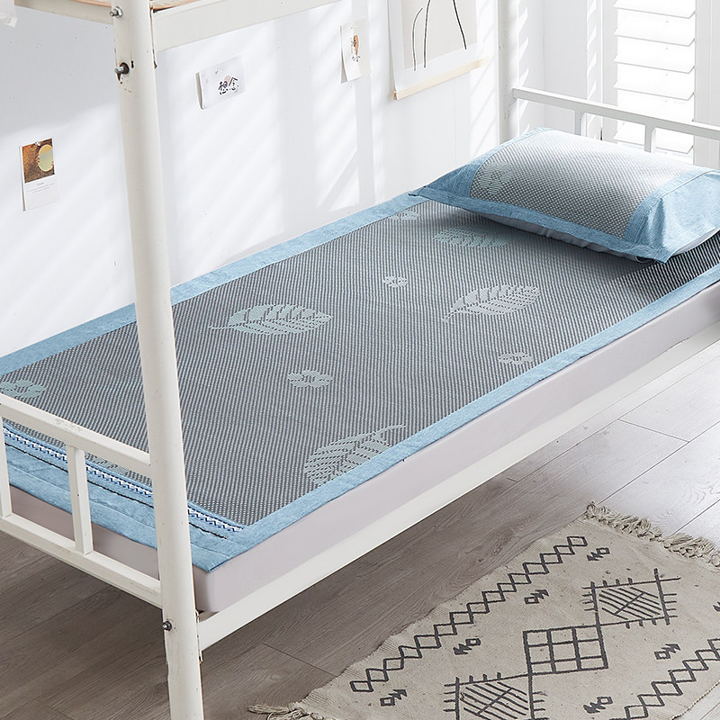 现货夏季凉席冰丝席可水洗学生宿舍单人0.9m上下铺1米藤席1.2软席,床上用品,冰丝席,淘宝优惠券,粉丝福利购,淘宝优惠卷