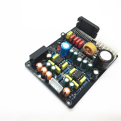 TDA7850功放板12V供电带uACC控制四声道汽车载200W大功率T类功放