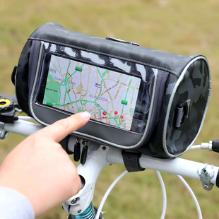 b80车头挂包自行车防水收纳置物包 b110p 适用九号电动车c40 c90