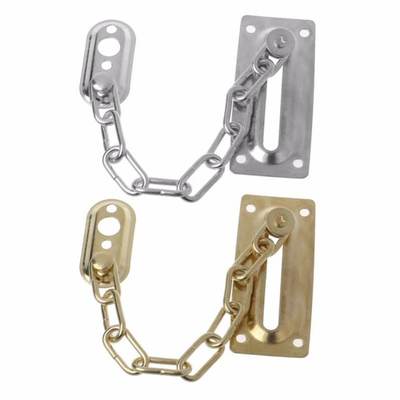 推荐Safety Sliding Chain Door Guard Polished Chrome Hotel Of