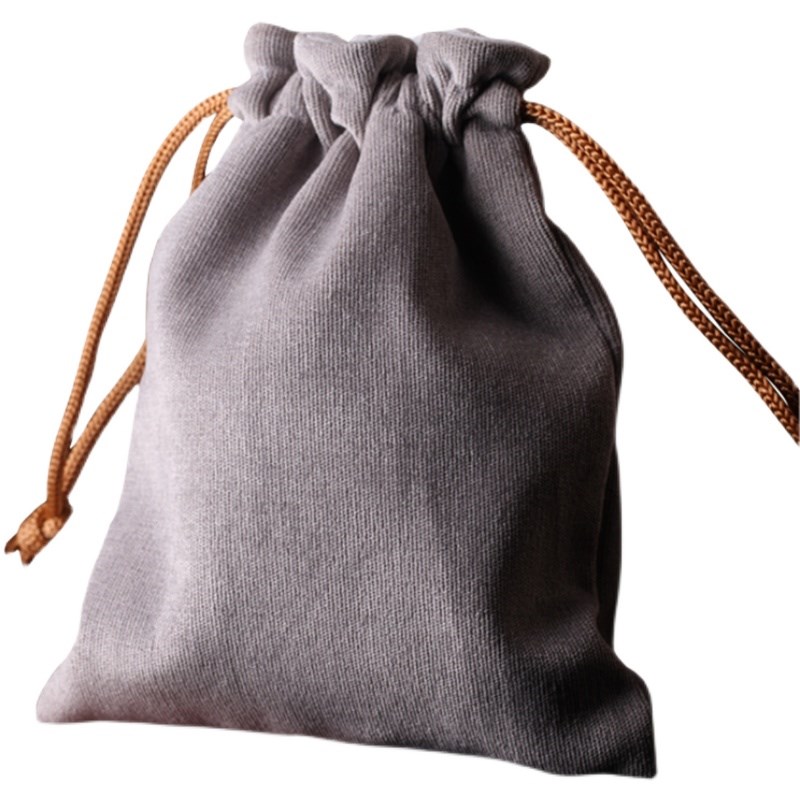 盘玩袋文玩佛珠手串收纳纯棉束口抽绳小布L袋锦囊首饰袋子盘珠手