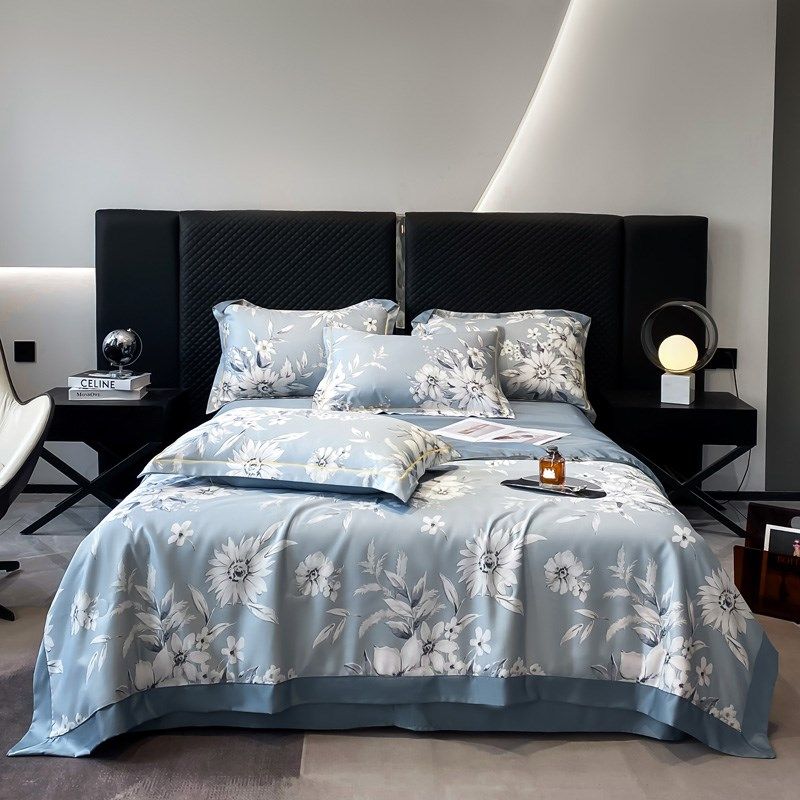 冰丝夏被空调被夏凉被床单四件套夏天薄款被子夏季学生宿舍可机洗,床上用品,学生床品套件,淘宝优惠券,粉丝福利购,淘宝优惠卷