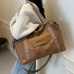 出差小行李包女小型轻便可登机一日游防水旅行包高颜值旅行轻便包