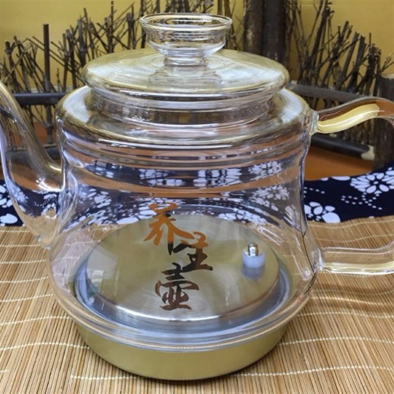 自动上水电热水壶底部上水壶玻璃养生单壶水晶壶配件热水壶烧水壶