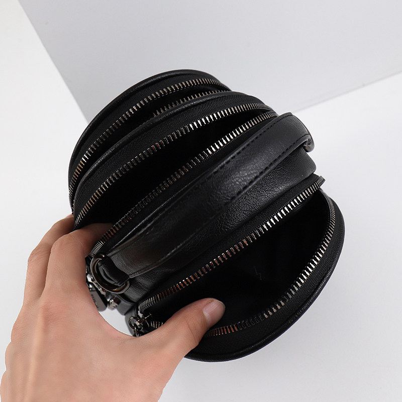 手机包女2022日韩版新款女士单肩斜挎包铆钉流苏质感手提小包包潮