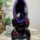 天然乌拉圭紫水晶洞摆件紫晶簇聚宝盆恐龙蛋办公开业礼物55斤