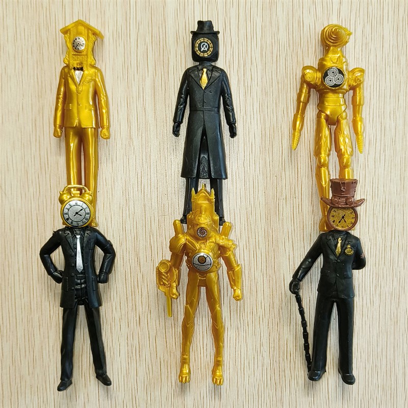 泰坦时钟人和秒表人儿童公仔玩具生日礼物电钻王监控人音响人手办