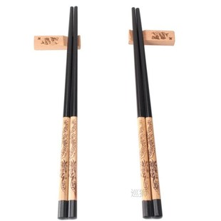 Gift Chopstick Business Gift Chinese Wooden Dragon-grain Wed