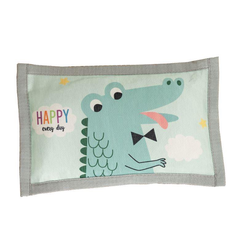 .夏天儿b童枕头冰丝幼儿园午睡枕头小号0-3-6岁以上婴儿荞麦凉席