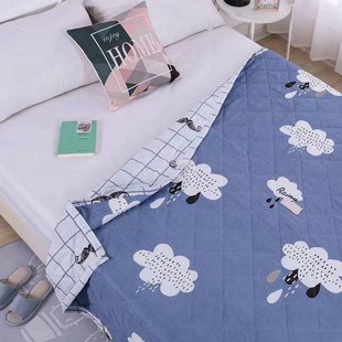 夏天空调被夏凉被子夏季 薄被双人可水洗棉夏被芯学生宿舍单人床男