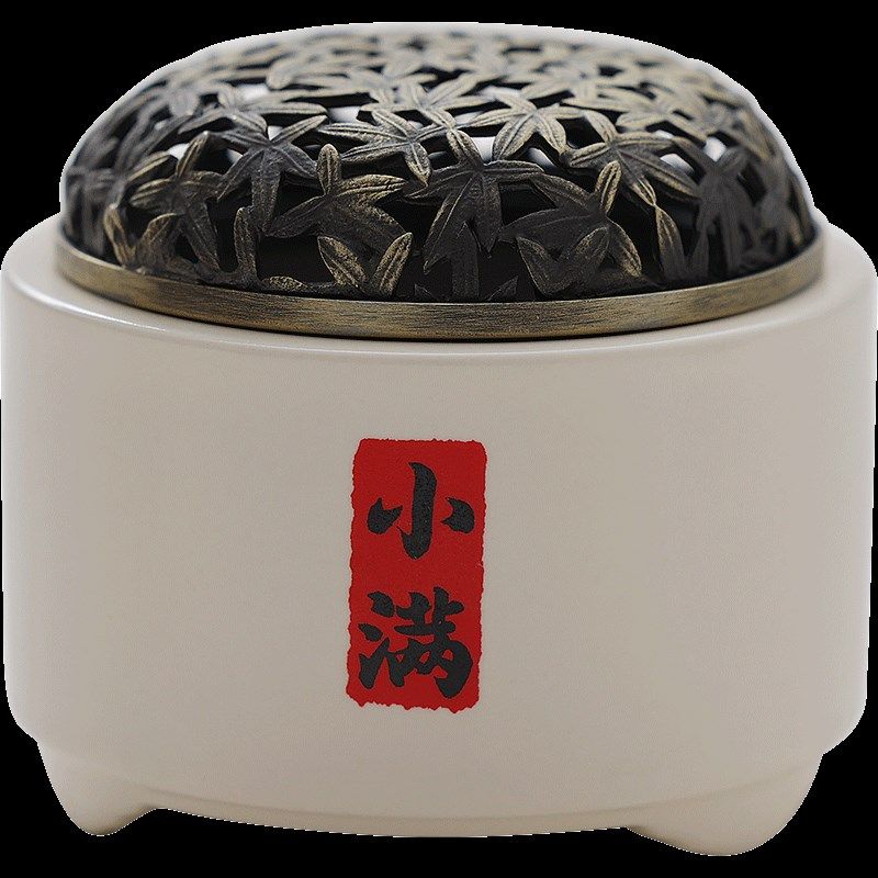 S228陶瓷小香炉家用品香杯w室内沉香檀香熏香炉香插香托盘香香薰,家居饰品,香薰蜡烛,淘宝优惠券,粉丝福利购,淘宝优惠卷