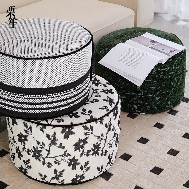 现代简约纯色系坐墩客厅法式蒲团地上看书神器懒人沙发榻榻米坐垫,居家布艺,蒲团,淘宝优惠券,粉丝福利购,淘宝优惠卷