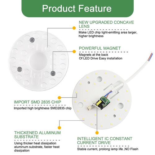 Magnetic LED Module Source Ceiling Lamp Indoor Ceiling Light
