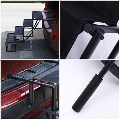 Portable Dog Car Step Stairs Ladder Folding Pet Ladder Ramp