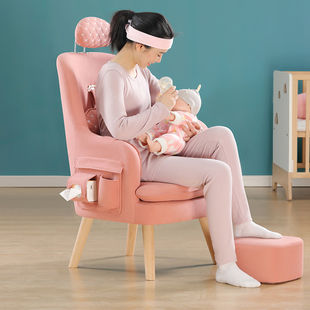 哺乳枕喂奶神器沙发椅凳子头孕产妇产后月子母婴室躺喂靠背607