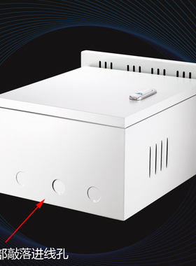 户外防水配电箱控制箱电杆抱箍监控箱电气箱400*500*200*250*300