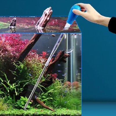 推荐29/45/57cm Aquarium FishTank Clean Tool Pipette Fish Tan