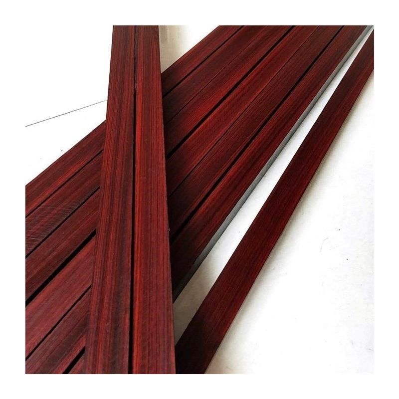 小叶紫檀木料黑红色老料高密秒沉水玻璃底手把件镇尺二胡唢呐