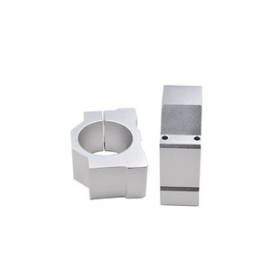 雕刻机配件铝合金主轴电机座夹具固定支架 90mm 62mm